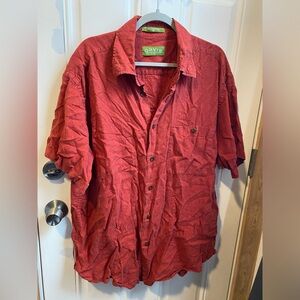 Men’s hemp Orvis button down shirt